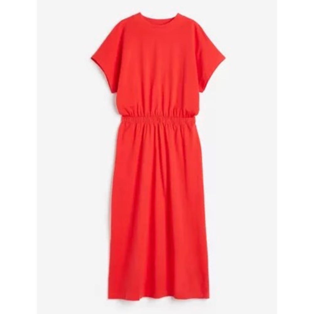 Stelen Red Satin Dress